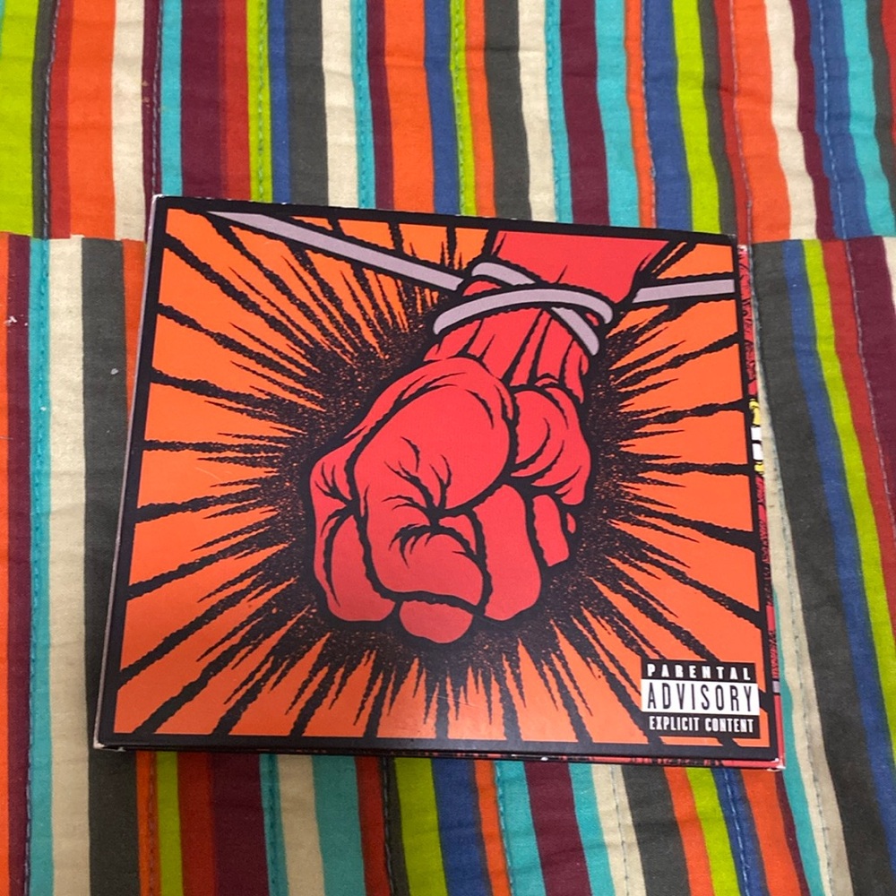 Metallica ST Anger DVD with Pamphlet book, fast shipping